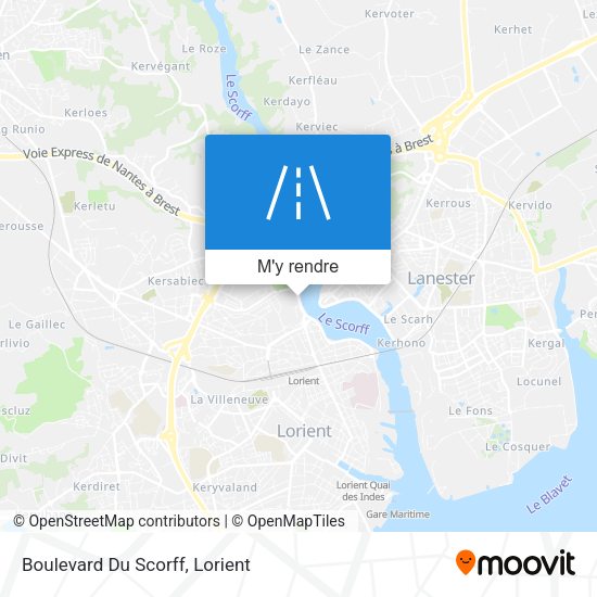 Boulevard Du Scorff plan
