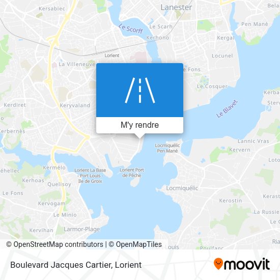 Boulevard Jacques Cartier plan