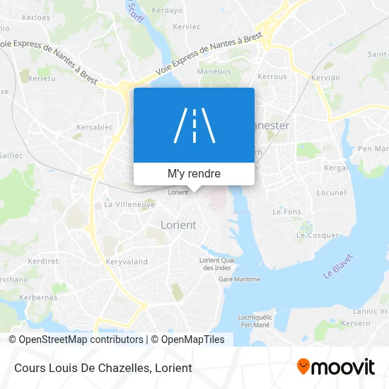 Cours Louis De Chazelles plan