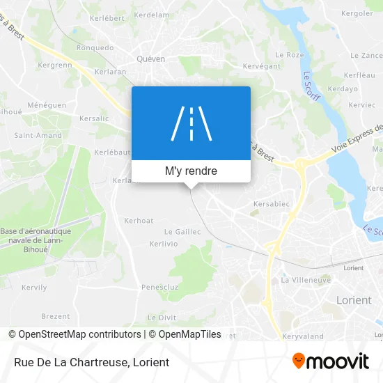 Rue De La Chartreuse plan