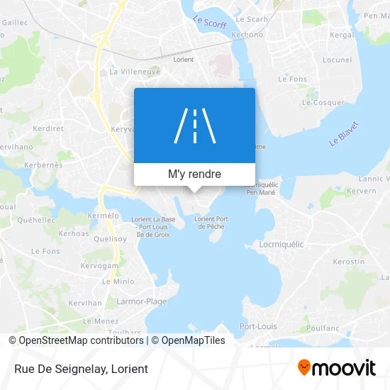 Rue De Seignelay plan