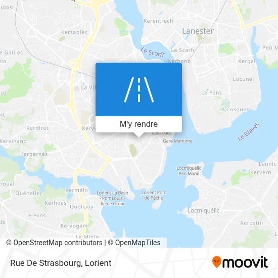 Rue De Strasbourg plan