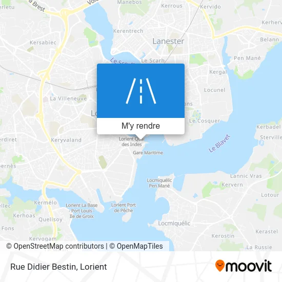 Rue Didier Bestin plan