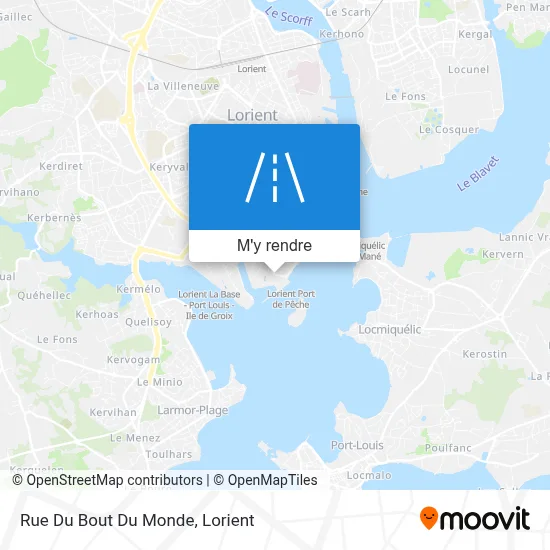 Rue Du Bout Du Monde plan