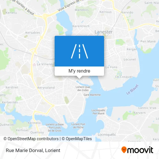 Rue Marie Dorval plan