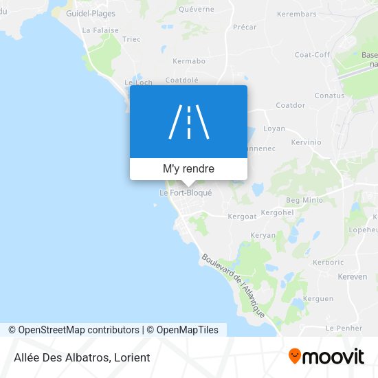 Allée Des Albatros plan