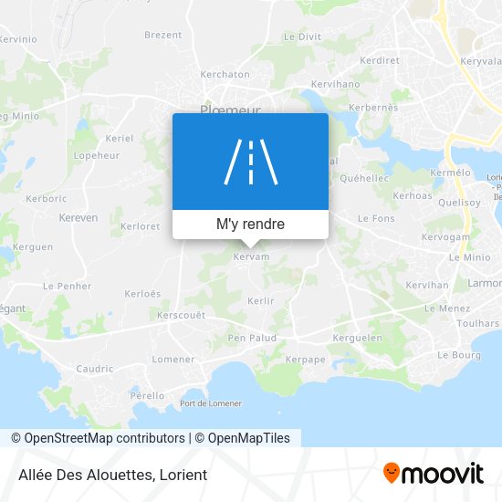 Allée Des Alouettes plan