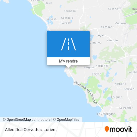 Allée Des Corvettes plan