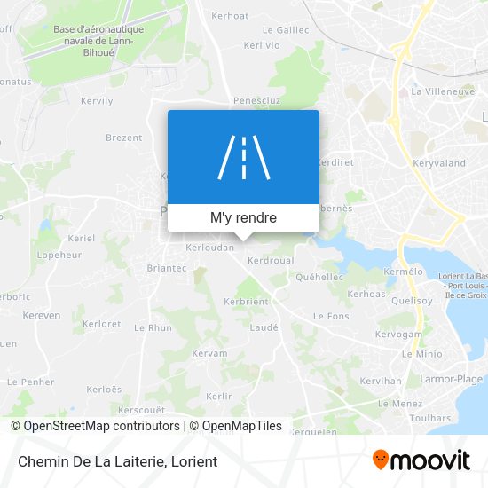 Chemin De La Laiterie plan