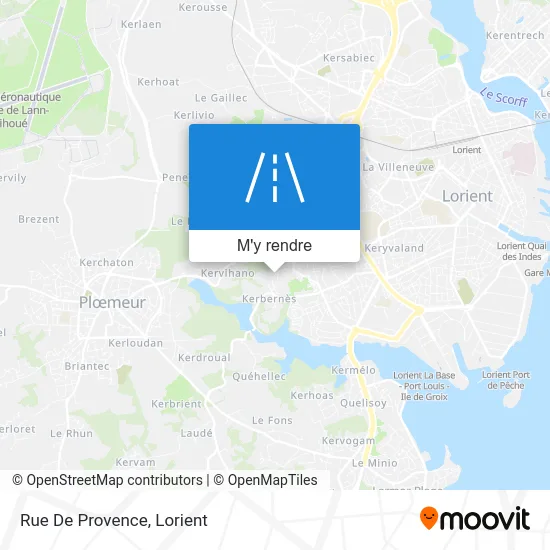 Rue De Provence plan