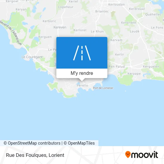 Rue Des Foulques plan