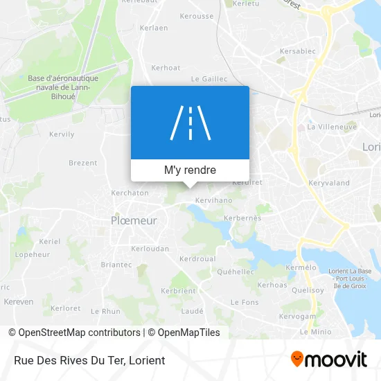 Rue Des Rives Du Ter plan