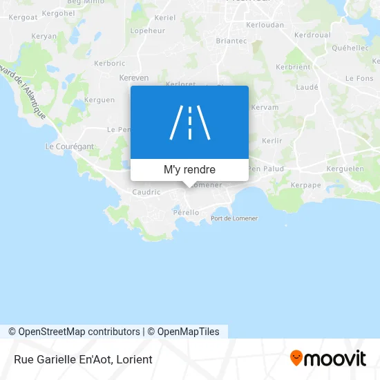 Rue Garielle En'Aot plan