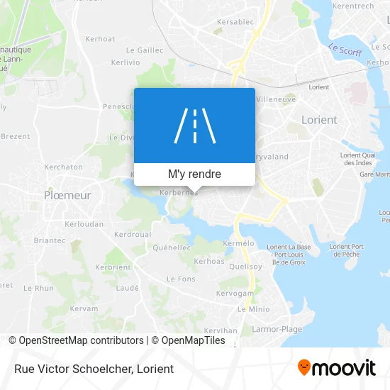 Rue Victor Schoelcher plan