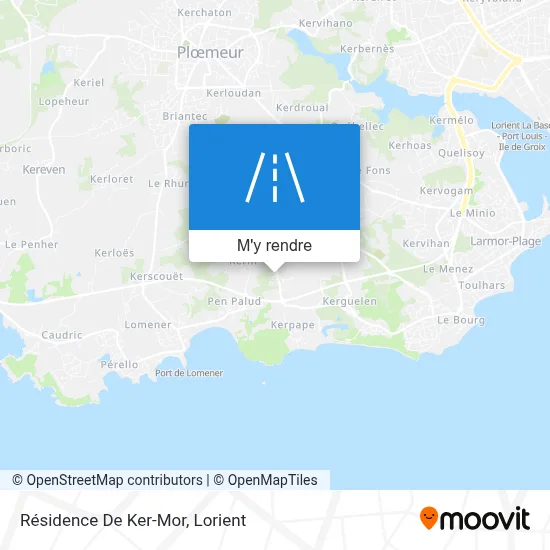 Résidence De Ker-Mor plan