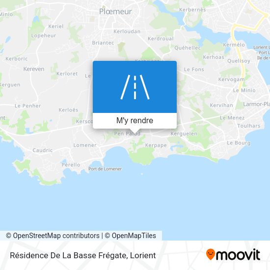 Résidence De La Basse Frégate plan