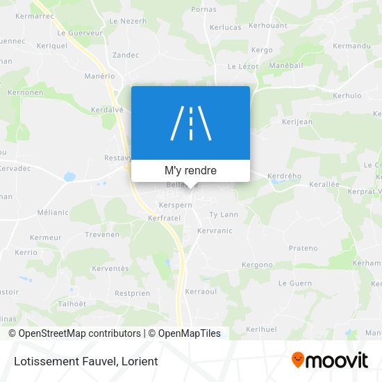 Lotissement Fauvel plan