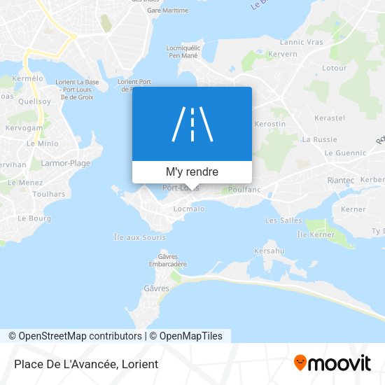 Place De L'Avancée plan