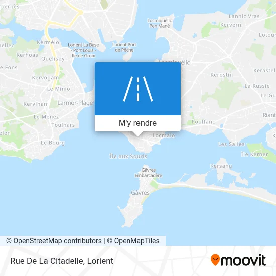 Rue De La Citadelle plan