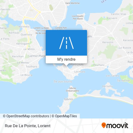 Rue De La Pointe plan