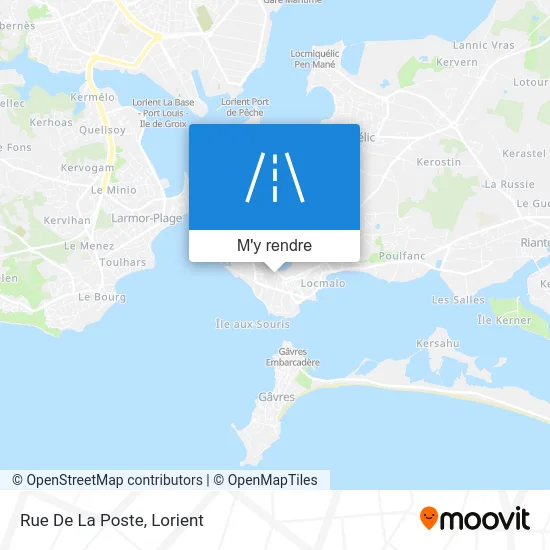 Rue De La Poste plan