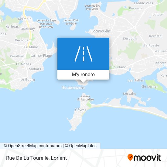 Rue De La Tourelle plan