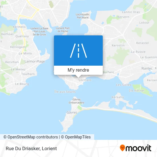 Rue Du Driasker plan