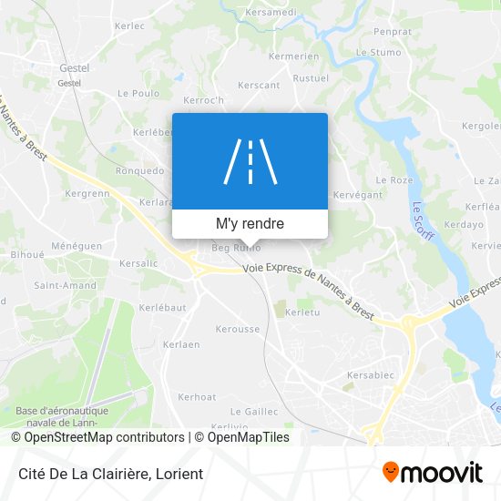 Cité De La Clairière plan