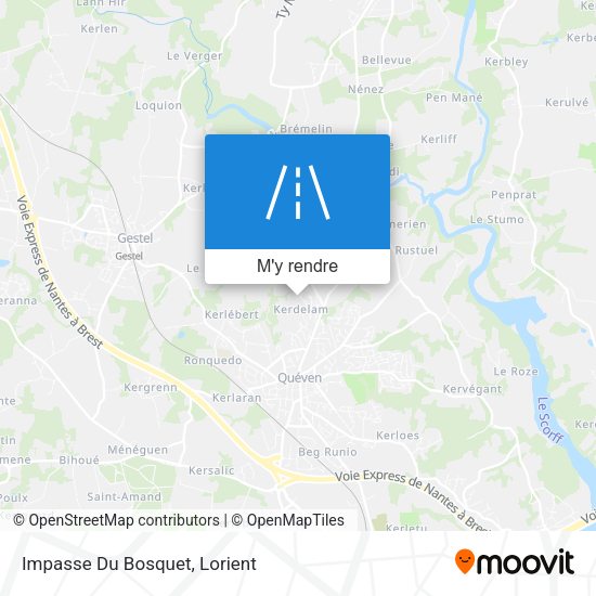 Impasse Du Bosquet plan
