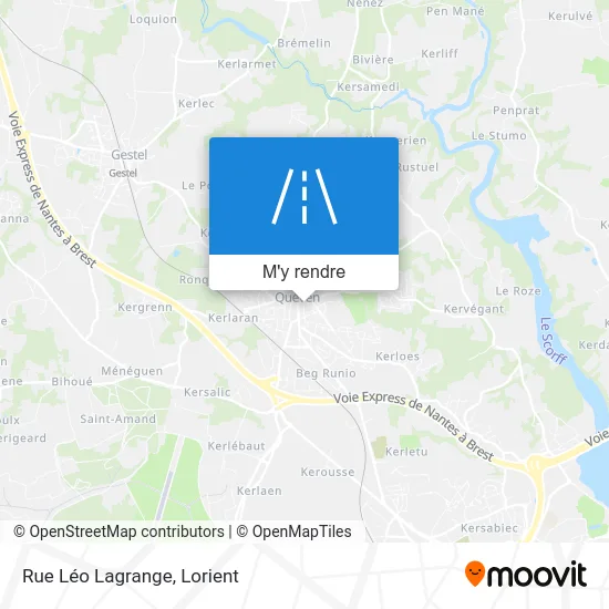 Rue Léo Lagrange plan