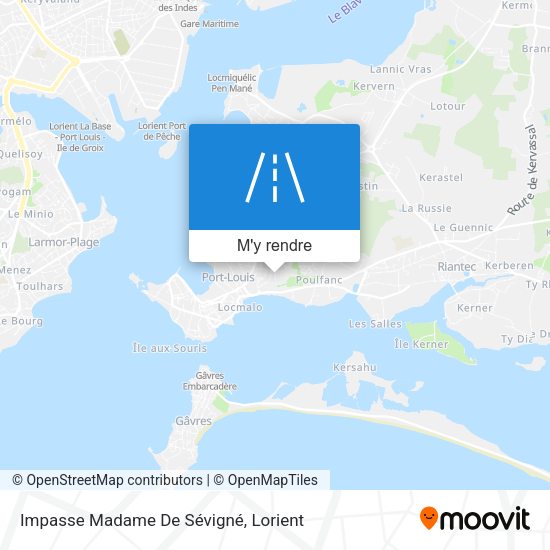 Impasse Madame De Sévigné plan