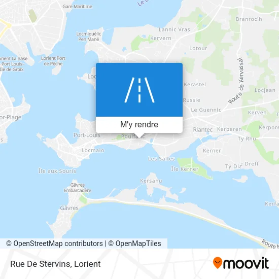 Rue De Stervins plan