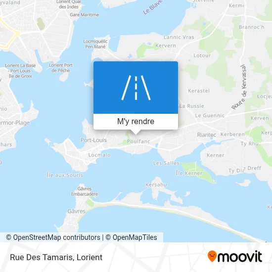 Rue Des Tamaris plan