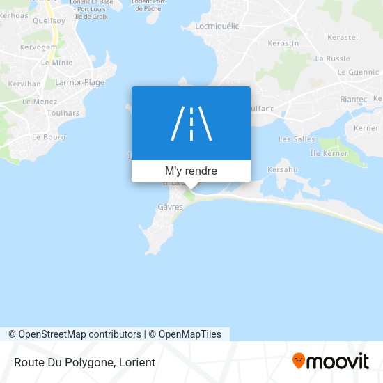 Route Du Polygone plan