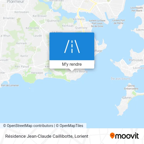 Résidence Jean-Claude Caillibotte plan