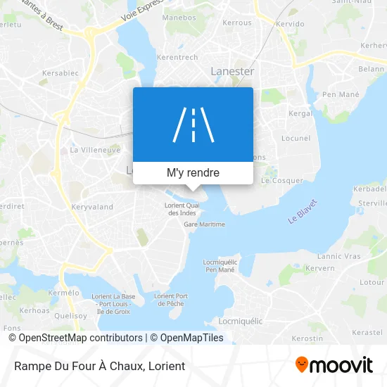 Rampe Du Four À Chaux plan