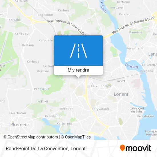 Rond-Point De La Convention plan