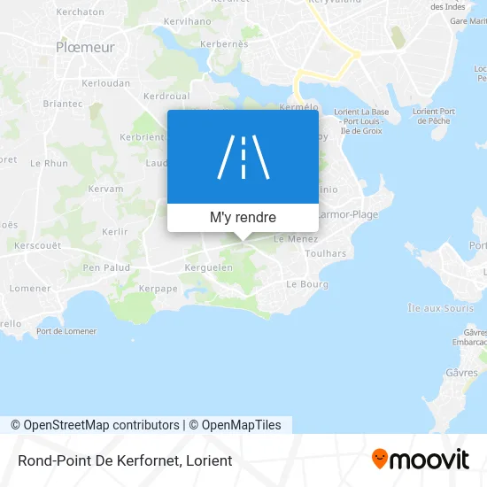 Rond-Point De Kerfornet plan