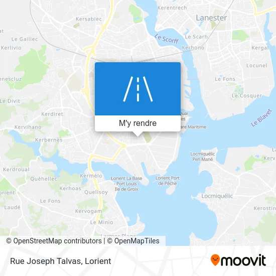 Rue Joseph Talvas plan