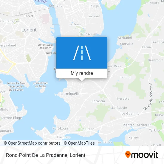 Rond-Point De La Pradenne plan