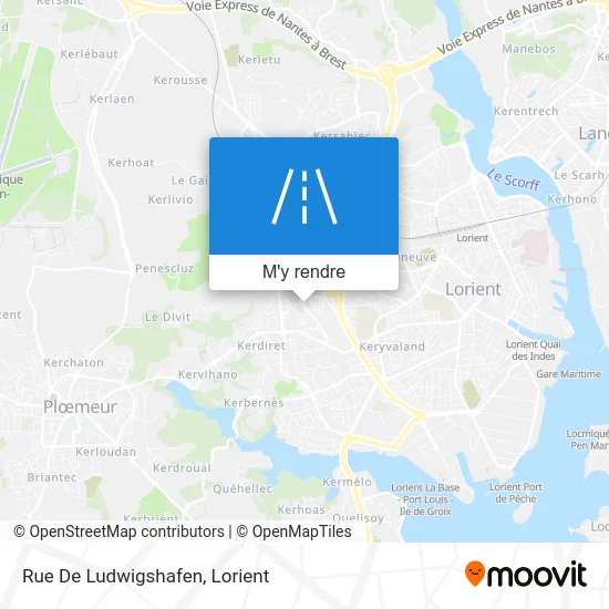 Rue De Ludwigshafen plan