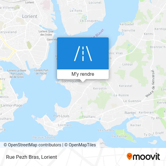 Rue Pezh Bras plan