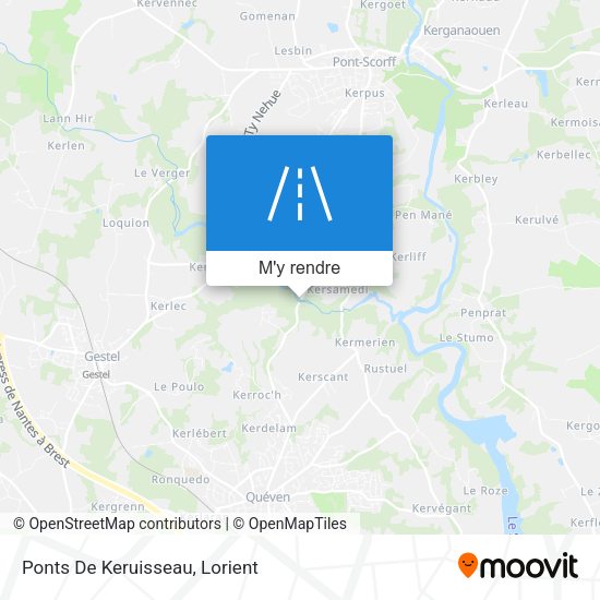 Ponts De Keruisseau plan