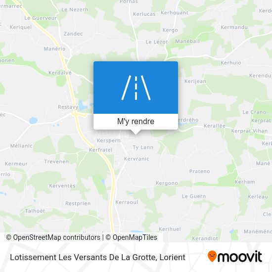 Lotissement Les Versants De La Grotte plan