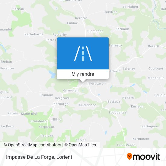 Impasse De La Forge plan
