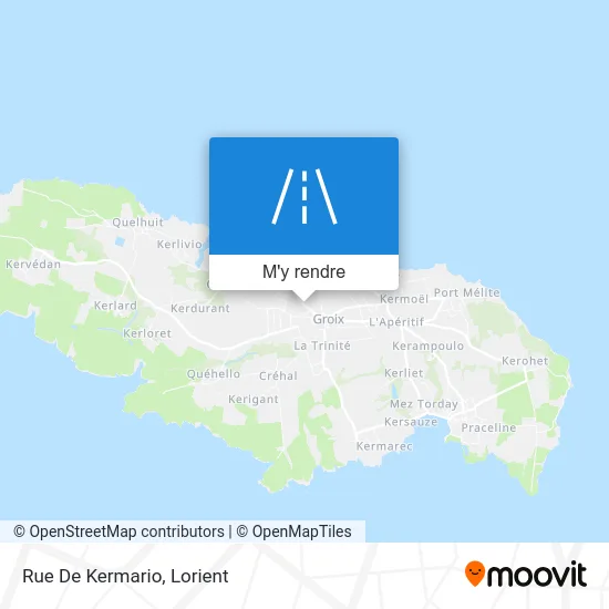 Rue De Kermario plan