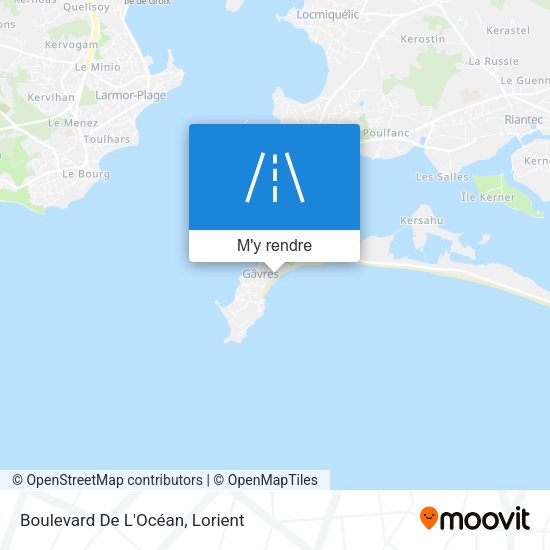 Boulevard De L'Océan plan