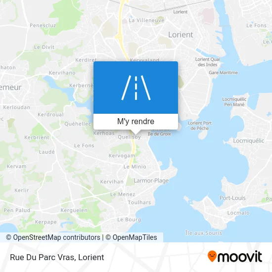 Rue Du Parc Vras plan