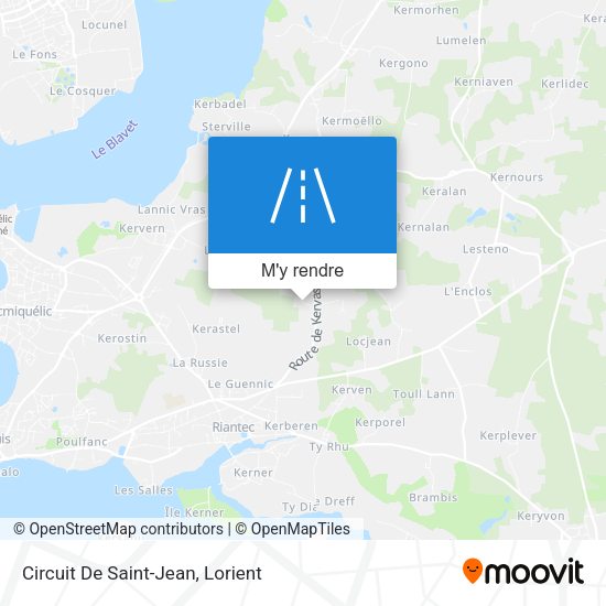 Circuit De Saint-Jean plan