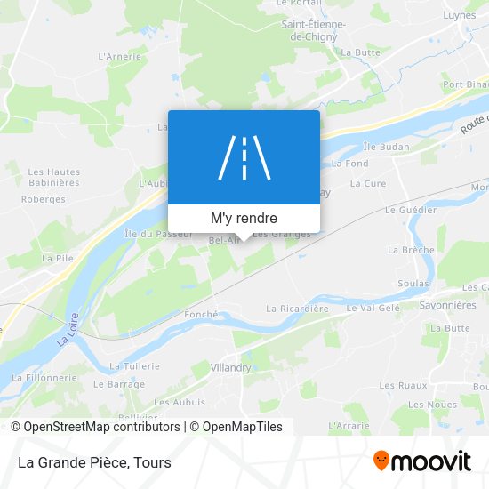 La Grande Pièce plan